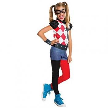DC Comics - Disfraz de Harley Quinn classic para niña, infantil talla 8-10 años