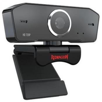 Camara Web Para Streaming Redragon Fobos GW600 720P 30fps USB Negro