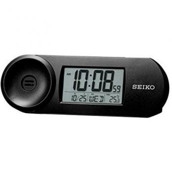 Seiko QHL067K Despertador Digital Plástico Negro