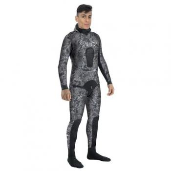 Spetton Traje Húmedo De Pesca Submarina Dark Black 5 Mm, Camuflaje Oscuro Completo, Negro, 5 mm, X-Pequeña Unisex-Adult