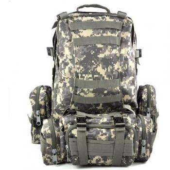 TOOGOO (R) 50L Mochila Militar Tactica para Senderismo Campamento al Aire Libre - AUC