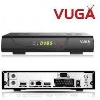 Vuga SAT H265 - Receptor satélite digital, color negro