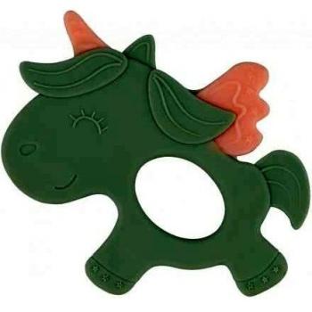 Mordedor de silicona Unicornio Mint