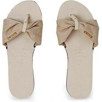 Havaianas HAV You Saint Tropez Material, Sandalia Mujer, Beige