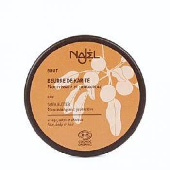 Manteca de karité 100 g Najel - Manteca de karité pura, orgánica, hidratante, nutritiva, ideal para piel y cabello