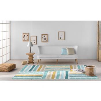 Alfombra decorativa HARPER multicolor 140x200 cm