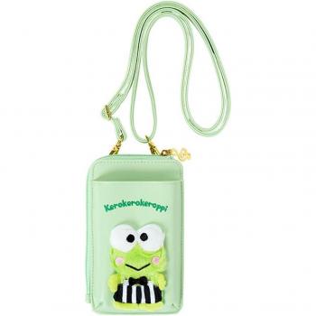 Sanrio Kero Kero Keroppi Crossbody Smartphone Pouch - Women's Singing and Dancing Edition