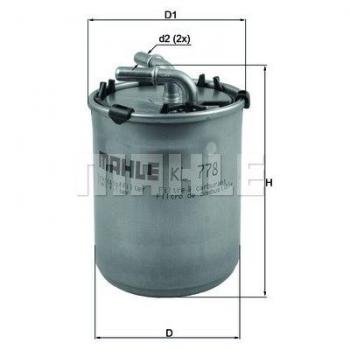 Mahle Original KL 775 Inyección de Combustible