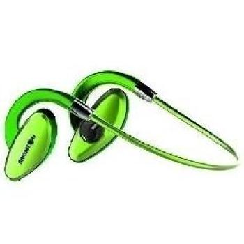 Brigmton BML-07-V - Auricular in-ear micro deportivo, verde