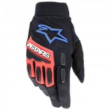 Alpinestars Full Bore XT Motocross Gloves - Black/Red/Blue Size S