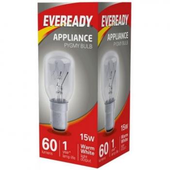 Bombilla Eveready Pygmy 15W SBC (Pack de 10) Transparente One Size