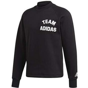 adidas M Vrct Crew Sudadera, Hombre, Negro/Blanco, 2XL