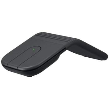 Ratón inalámbrico ultraportátil Logitech Mobi Fold Graphite - Bluetooth, 4000 DPI, plegable, personalizable, carga rápida