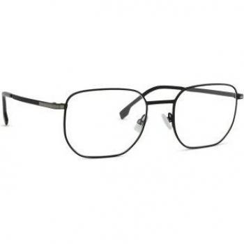 Hugo Boss 1633 Rectangular Metal Prescription Glasses - Black, Anti-Reflective