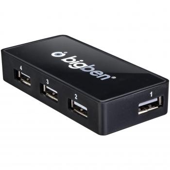 Bigben Interactive PS4VRUSBHUB hub de Interfaz USB 2.0 Micro-B Negro - Concentrador