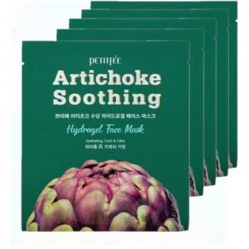 PETITFEE - Artichoke Soothing Hydrogel Face Mask Set 32g x 5pcs - Cosmetics