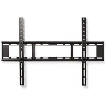 NEDIS Soporte TV Fijo de Pared Soporte TV Fijo de Pared | 37-70 | Peso máximo de Pantalla Compatible: 35 kg | Mínima Distancia de la Pared: 23 mm | Acero | Negro Negro