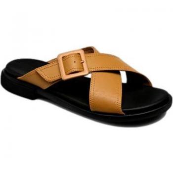 Sandalias Camper Edy K201384 Mujer Marrón 100% Piel EVA