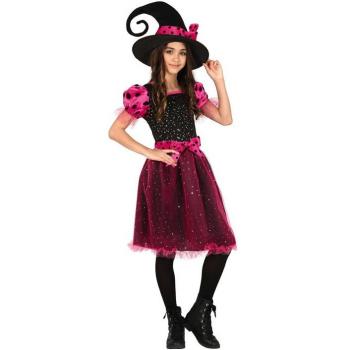 Disfraz de Bruja Rosa para niña - BRUJA ROSA INFANTIL FIESTAS GUIRCA