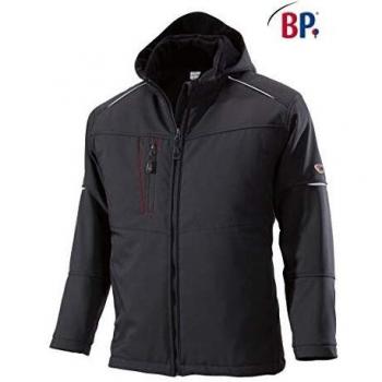 Chaqueta Softshell de Invierno 1869 572, Talla M, Color Negro, 100% Poliéster, Completamente Aislada