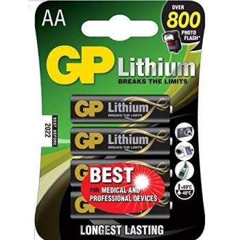 GP Lithium GP 15LF-2U4 - Batería de Litio para cámara de Fotos, Color Negro