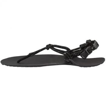Xero Shoes Sandalias Genesis Negro Hombre - Talla 46, diseño ligero y flexible, suela de goma para tracción, plantilla extraíble, material transpirable