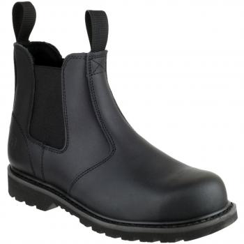 Amblers Steel FS5 Pull-On Dealer Boot Safety Footwear Leather - Size 7
