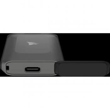 Corsair EX100U Portable SSD 2TB USB-C External Hard Drive Black