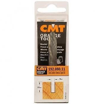 CMT Orange Tools 192.030.11 - Fresa helicoidal z2 neg. d 3x12x50 hwm dx