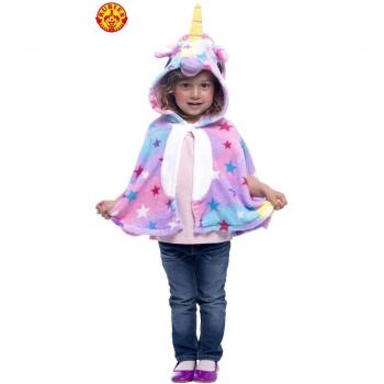 Disfraz de Súper Unicornio con capa y capucha para niños