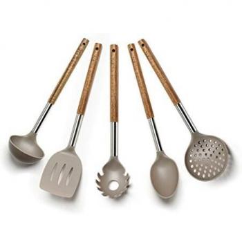 Brunch Time Kit de Cocina 5 Piezas Taupe