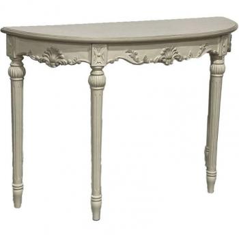 Consola mango mdf 122x38x79 envejecido beige