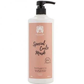 Válquer Profesional Mascarilla Especial Rizos, Método Curly Girl, para Cabellos Rizados, Sin Sulfatos, Sin Sal, Vegano Cabello Rizado, Rizos Perfectos, Hasta 96% Origen Natural, 1000 Mililitros