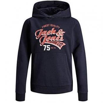 Jack & Jones Sudadera NIÑO ELOGO - 164, Navy Blazer
