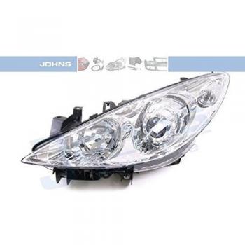 Faro Delantero JOHNS 57 39 09-4 para Peugeot 307 (H7, H1) - Izquierdo
