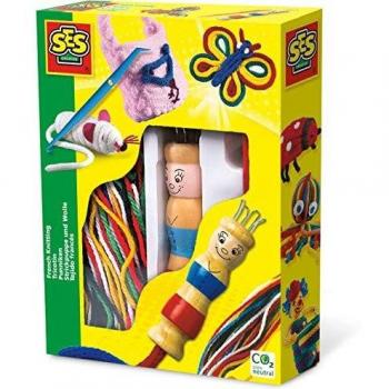 Ses Conjunto para tricotín para niños, multicolor