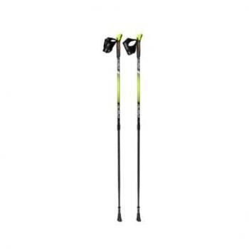 CMP Maniva Nordic Walking Poles Black/Acid Green (Pair)