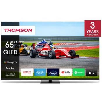 Televisor QLED Pro Ultra HD 4K de 65 Thomson con Google TV y 144Hz
