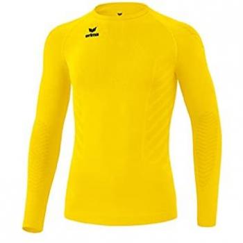 Camiseta Térmica de Manga Larga Unisex Erima Athletic Funcional - Color Dorado - Talla 128