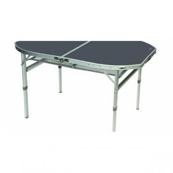 Mesa ovalada Bo-Camp 120 x 80 cm modelo maleta