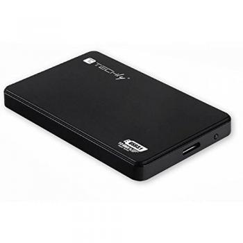 Caja Externa para HDD/SSD SATA de 2.5'' USB 3.1 SuperSpeed Negra