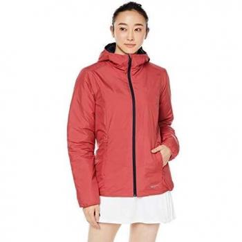 SALOMON Chaqueta de esquí Drifter Loft con Capucha para Mujer, Color Granate Rosa, M