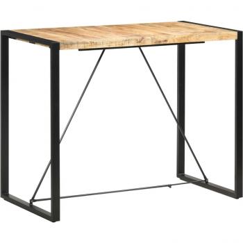 Solid Mango Wood Bar Table 140x70x110 cm