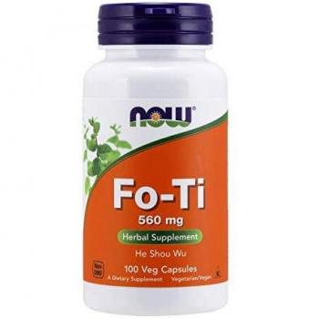 Now Foods Fo-Ti Ho Shou Wu 560 mg - 100 Veggie Capsules