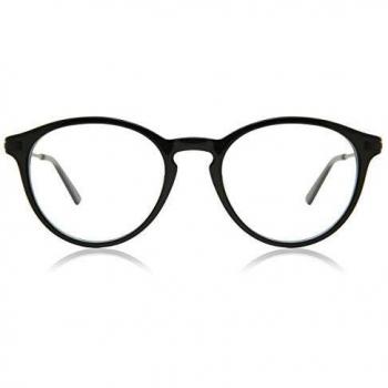 Round Montura completa Plástico Negras Gafas Recetadas para Mujer - Gafas Anti-Azules - SmartBuy Collection
