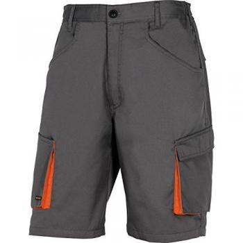 Delta plus vestuario laboral - Bermuda 65/35 poliester algodón gris -m