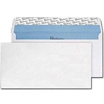 Premium Office DL+ 114x229mm Peel and Seal Wallet Envelope - Ultra White