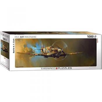 Eurographics Spitfire Panorama Puzzle - 1000 Pieces by Barrie A.F. Clark