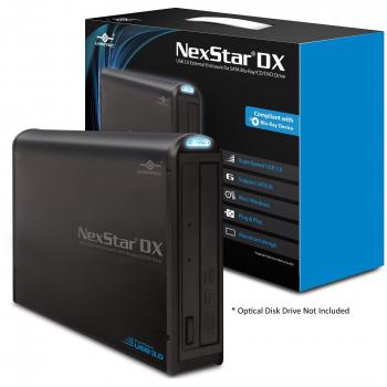 Vantec DX NST-536S3-BK USB 3.0 External Enclosure for SATA Blu-Ray/CD/DVD Drive