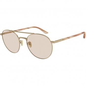 Giorgio Armani AR6156 3002M4 Men's Gold Sunglasses 54mm Photochromic Metal
